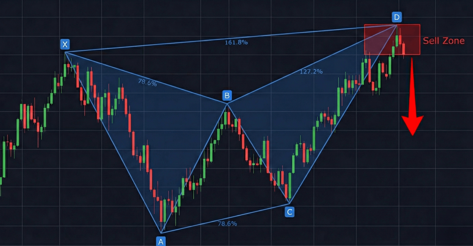 약세 나비 패턴